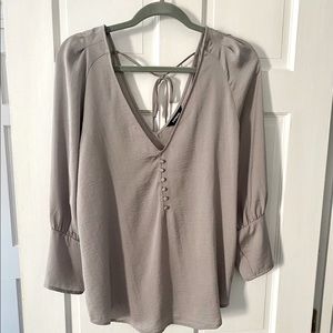 Express Grey top size M
